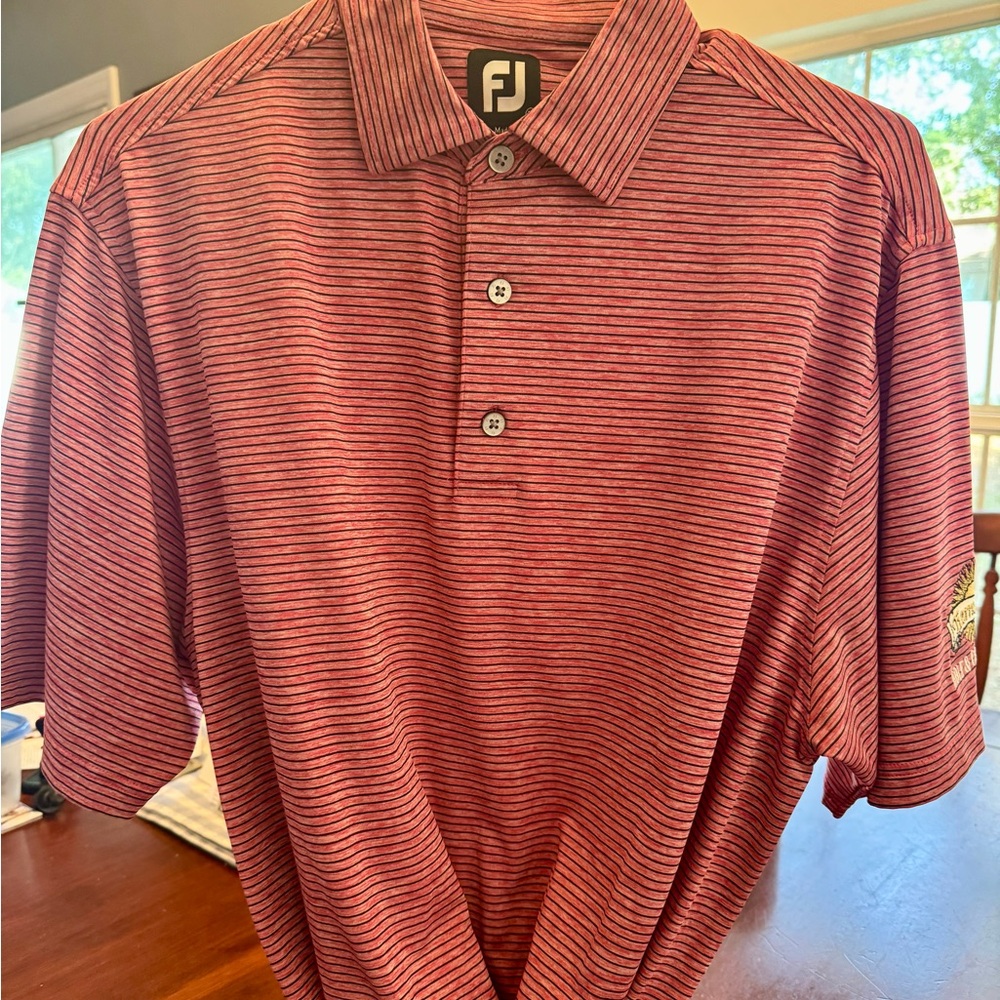 Footjoy Mens Striped Polo Shirt - size Medium
Brand new